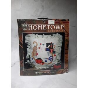 Designs For The Needle Hometown Collection Cross Stitch Kit Sewing Pillow 5319